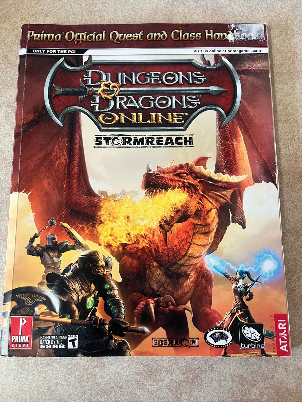 D&D Dungeons & Dragons Online: Stormreach - Quest and Class Handbook Manual